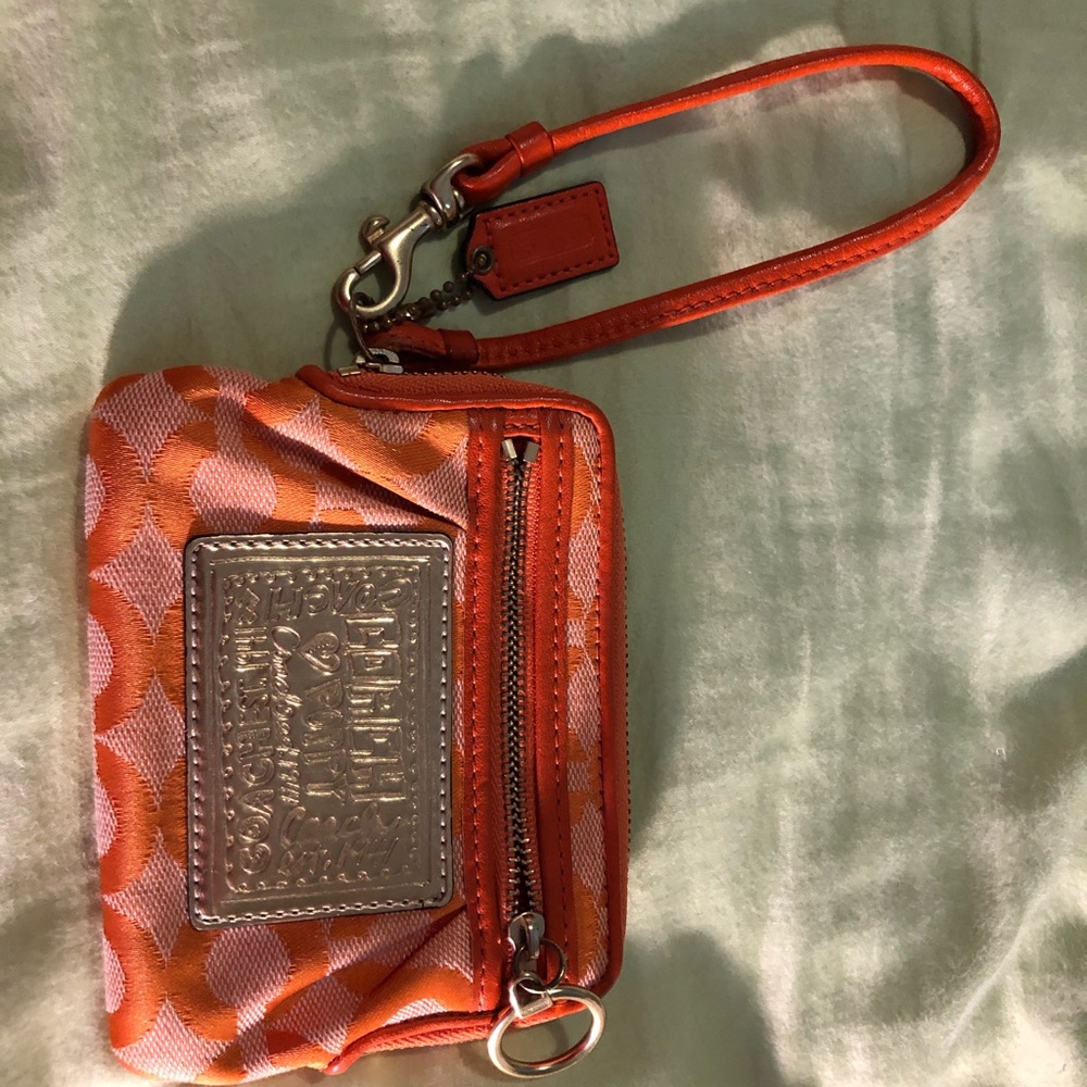 Coach “poppy” wallet